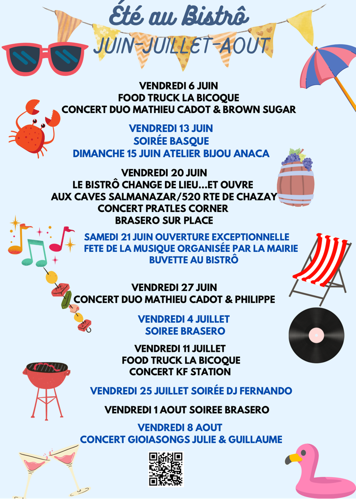 L'été au Bistrô