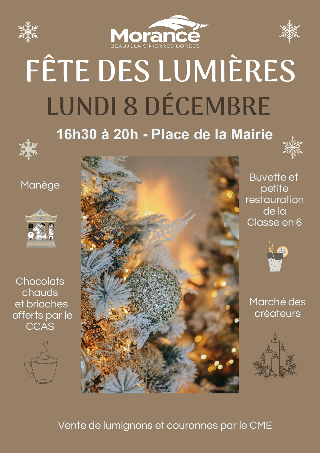 Fête des lumières - Lundi 8 décembre