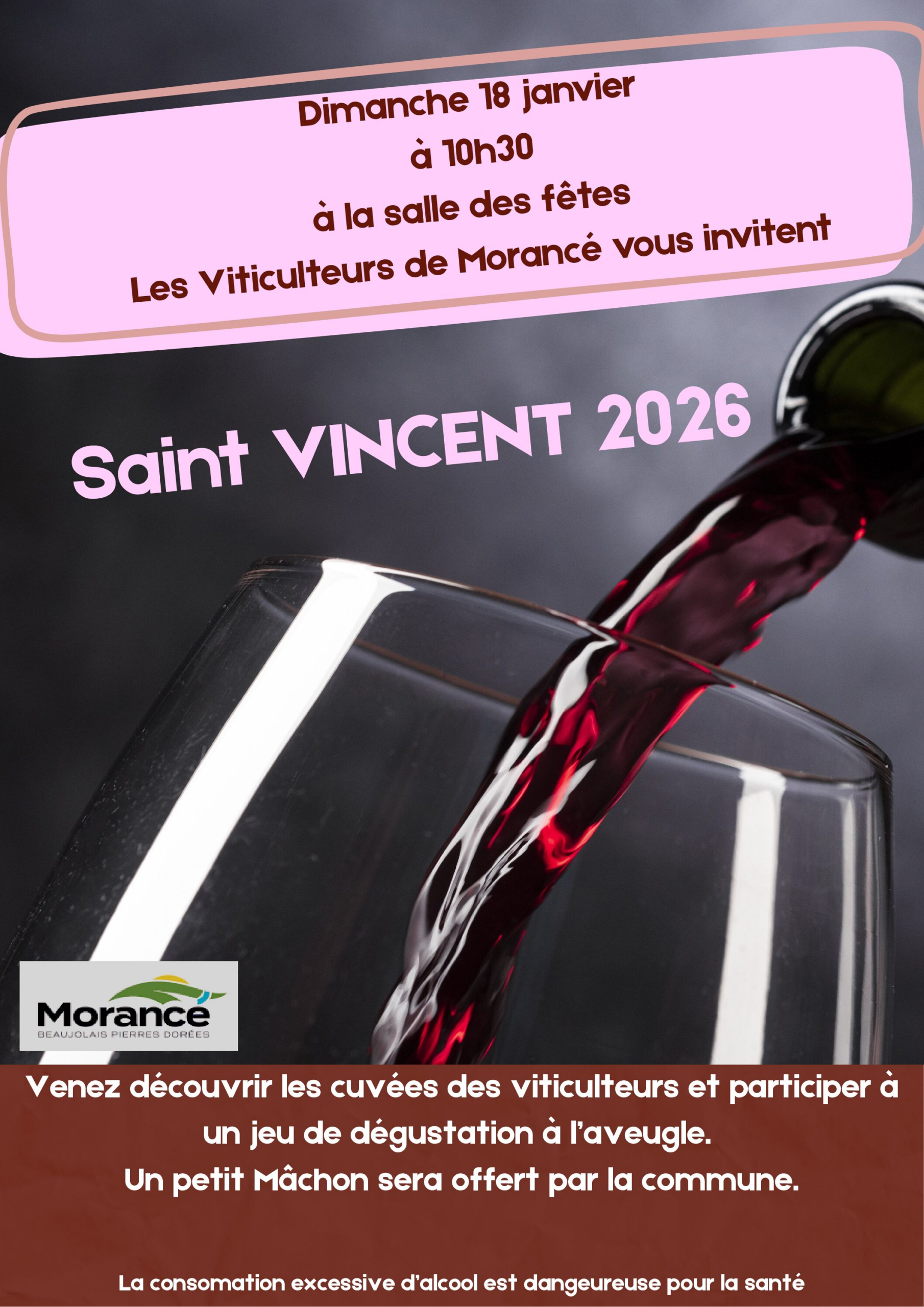 Saint Vincent - Dimanche 18 janvier à 10h30