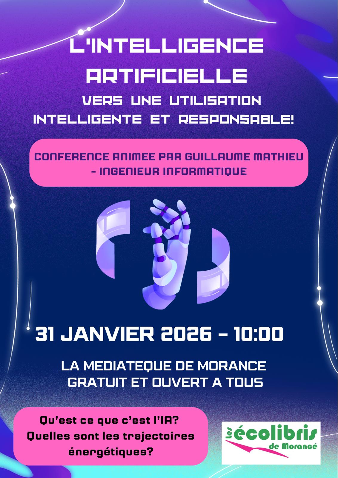Conférence sur l'Intelligence Artificielle