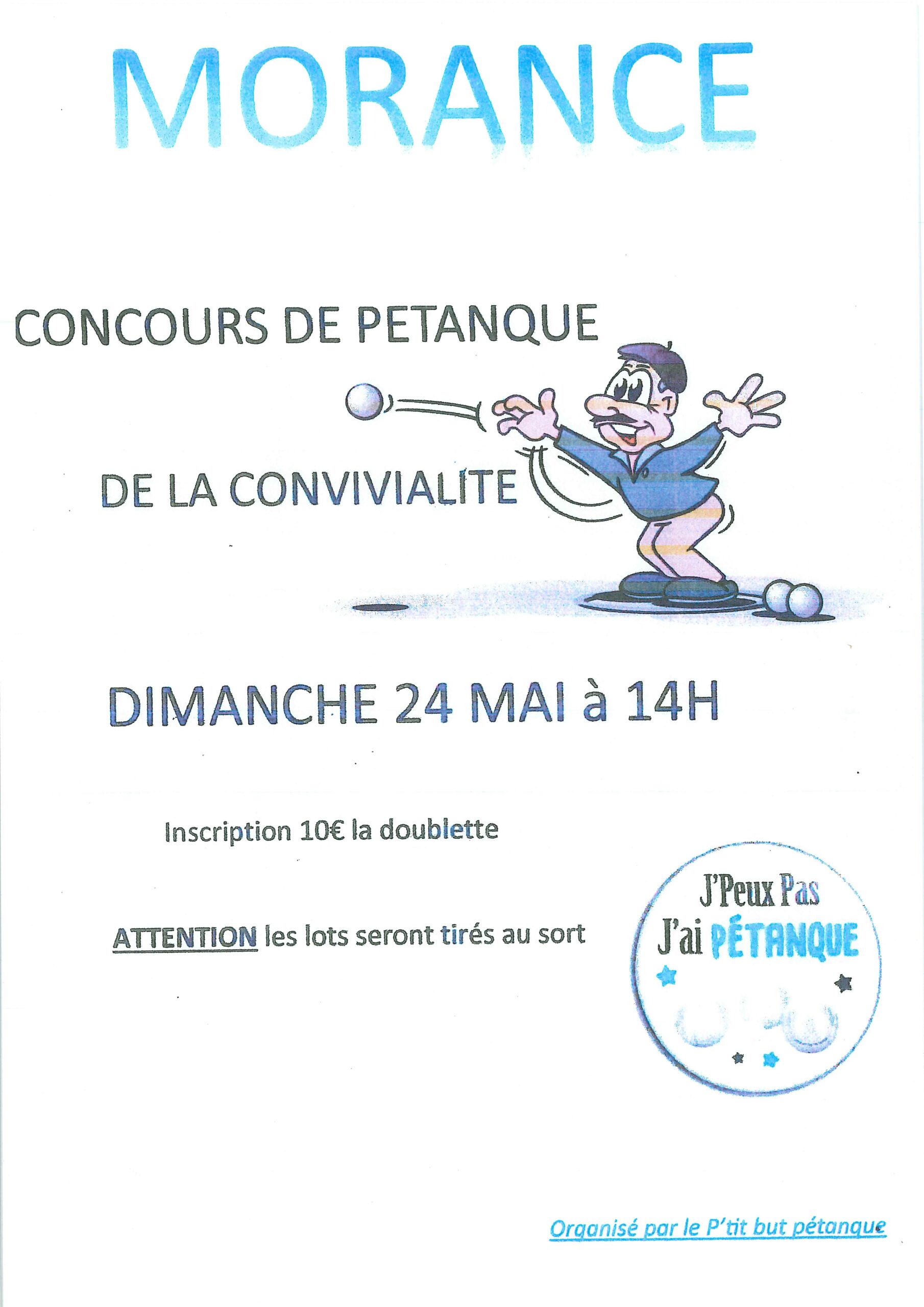 Concours de pétanque