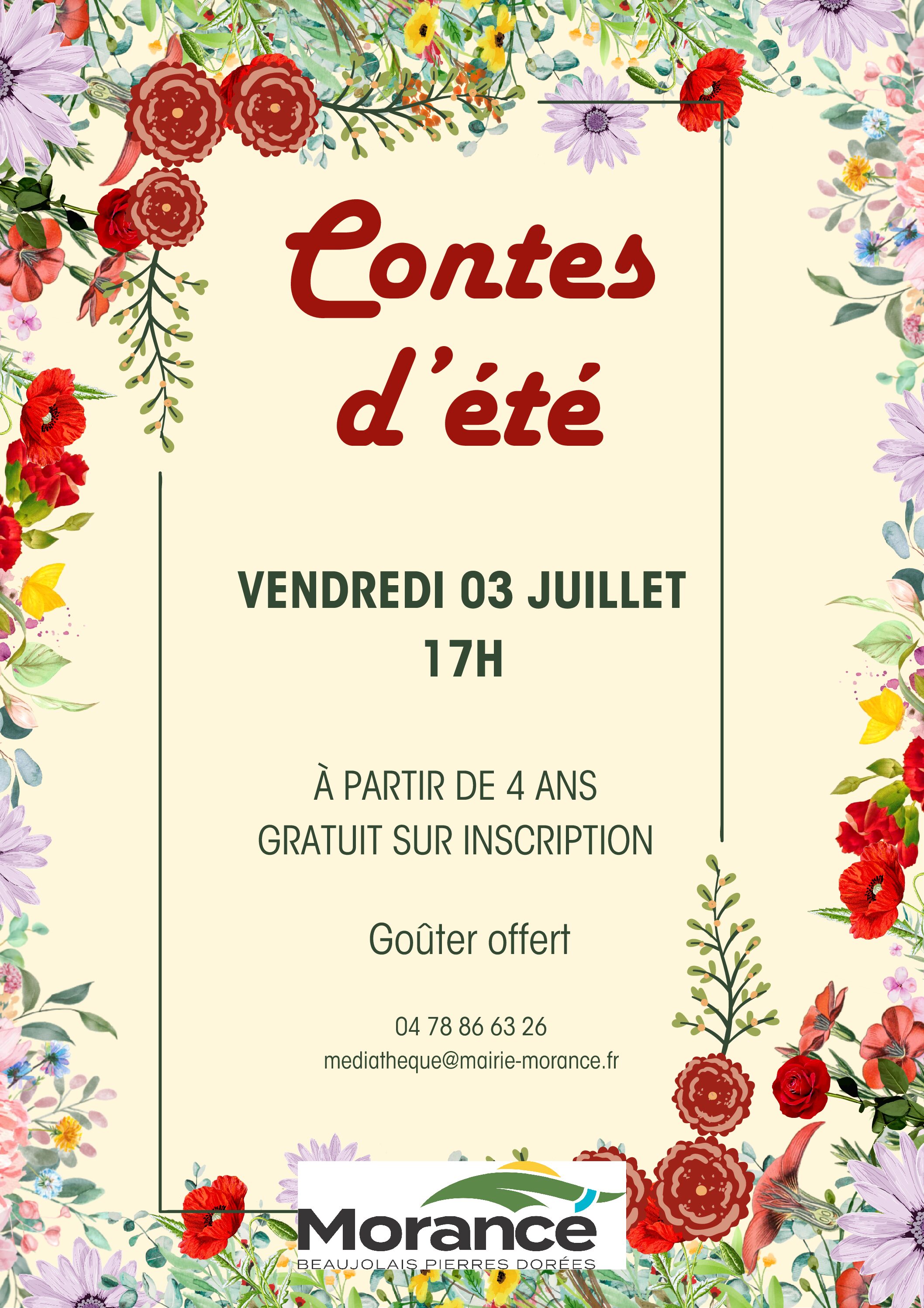 Contes d'été à la Médiathèque