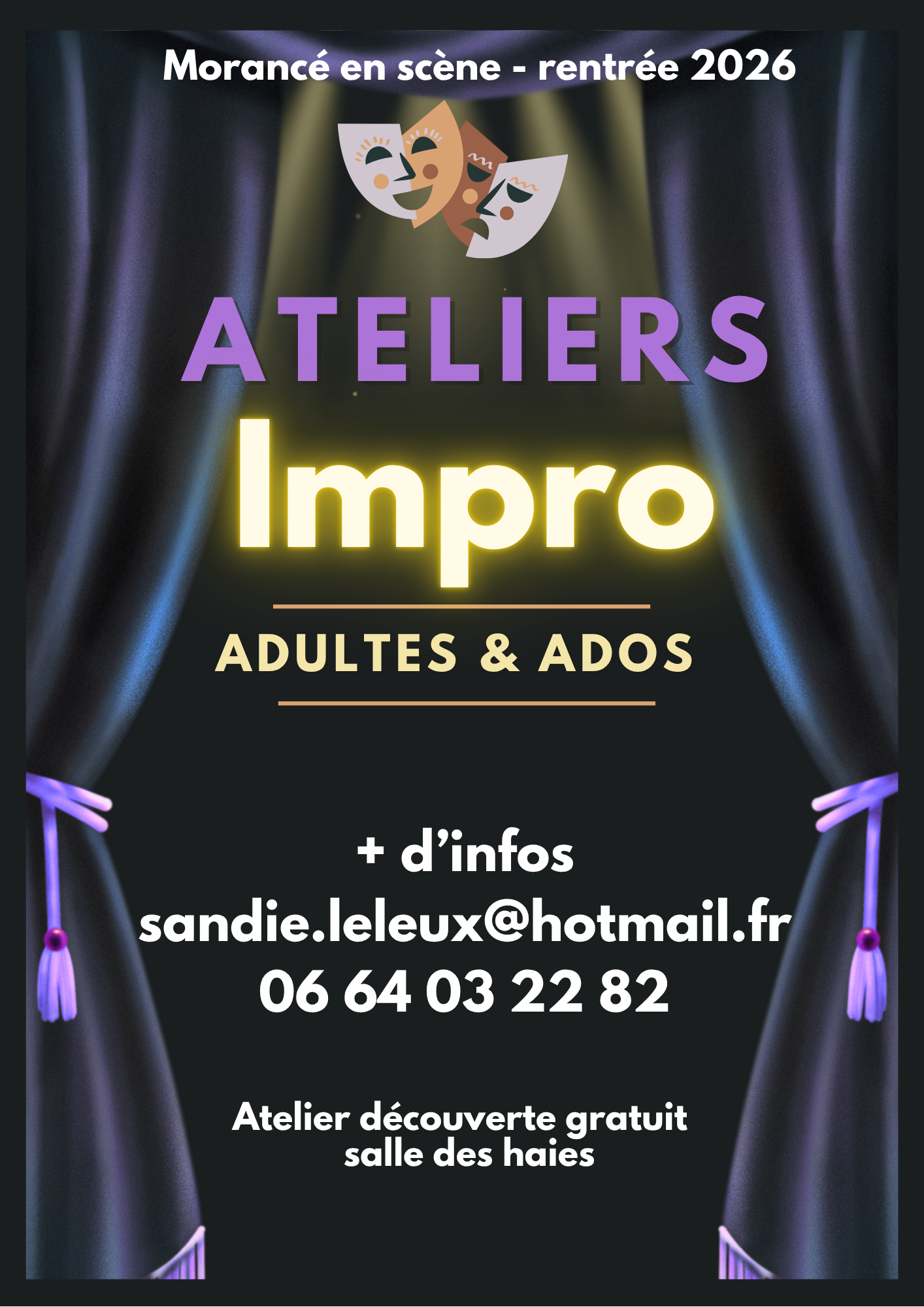 Ateliers Théâtre d'improvisation
