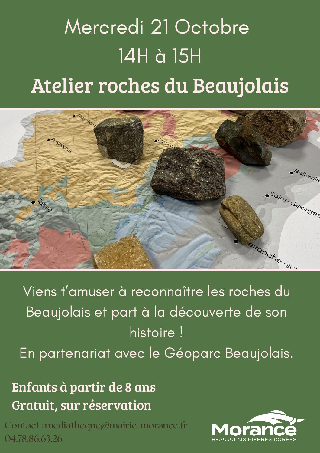 Atelier roches du Beaujolais