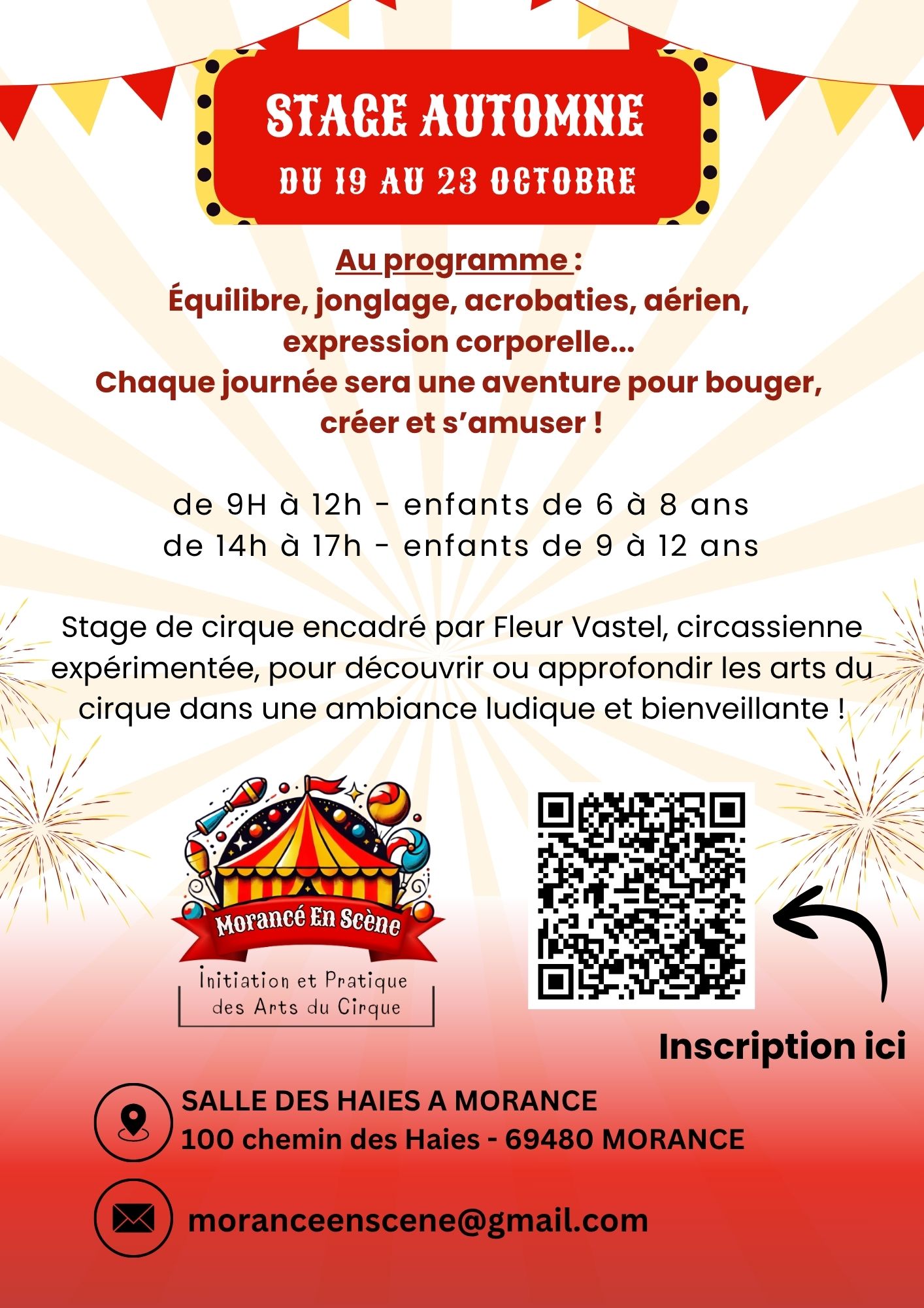 Stage de cirque