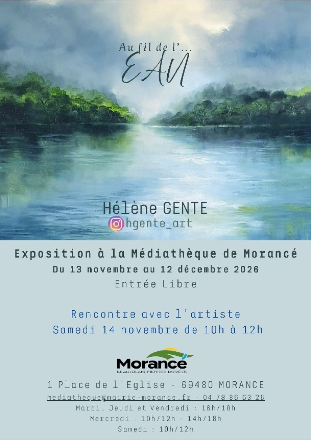 Exposition "Au fil de l'eau" - Hélène GENTE